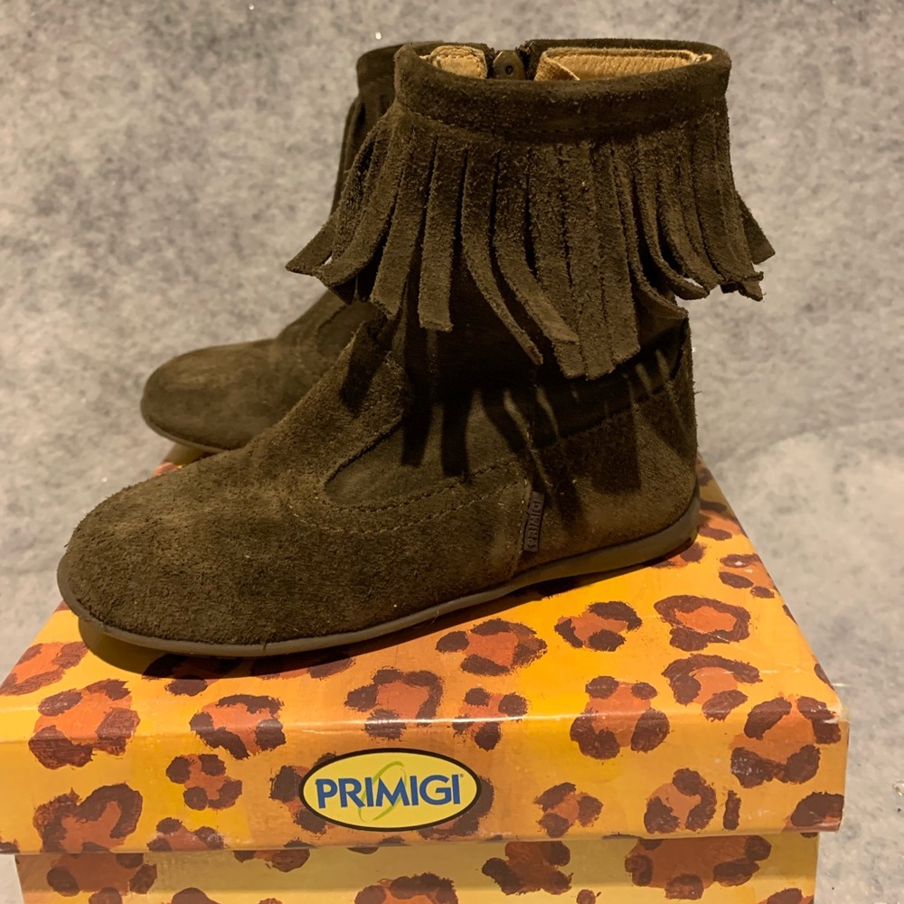 Primigi Suede Moccasin Boots